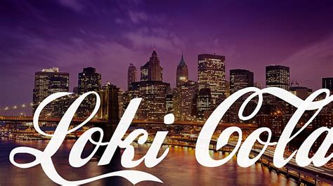 Loki Cola Font .